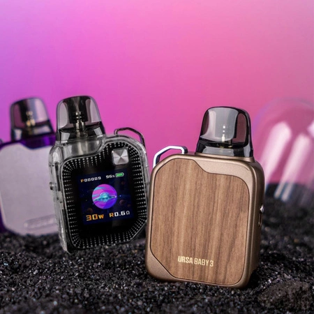 E-Papieros POD Lost Vape Ursa Baby 3 Oak Wood