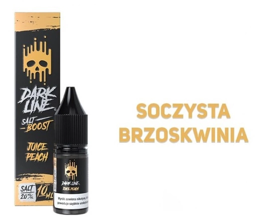 E-liquid Dark Line Boost Salt 10ml - Juice Peach 20mg