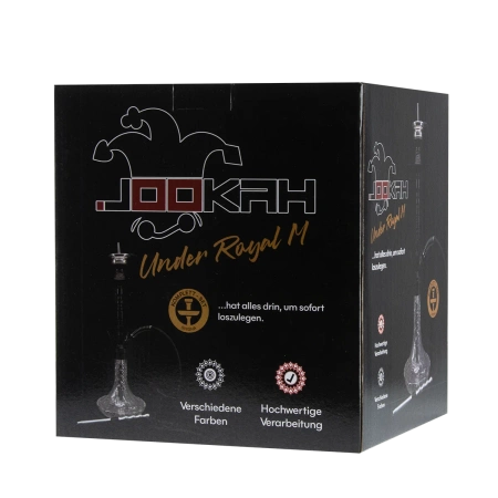 Waterpipe Jookah Under Royal M Red