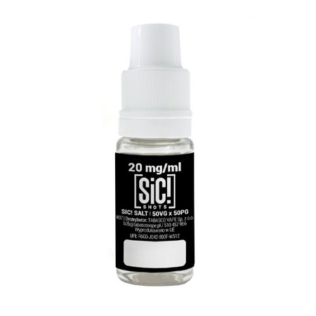 Nikotin-Shot SIC! Salt 10ml 50/50 - 20mg