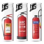 Zapalniczka H.F. piezo - Fireman Box - (Box 25)