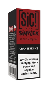 E-Liquid SIC! NIC 8ml - Cranberry Ice 12mg