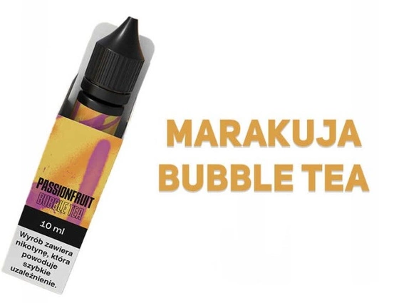 E-liquid VJuice GO+ 10ml - Passionfruit Bubble Tea 3mg