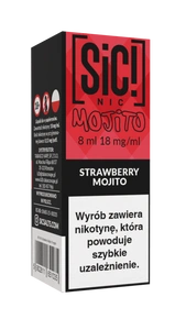 E-Liquid SIC! NIC 8ml - Strawberry Mojito 18mg