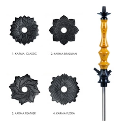 Hookah Stem Karma 3.3 Yellow