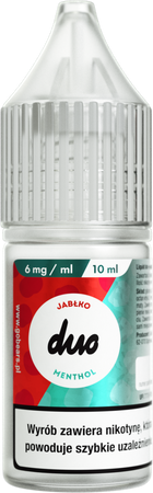 Liquid DUO 10ml - Apple Menthol 6mg