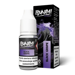 E-liquid Tsunami Salt 10ml - Black Grape 20mg