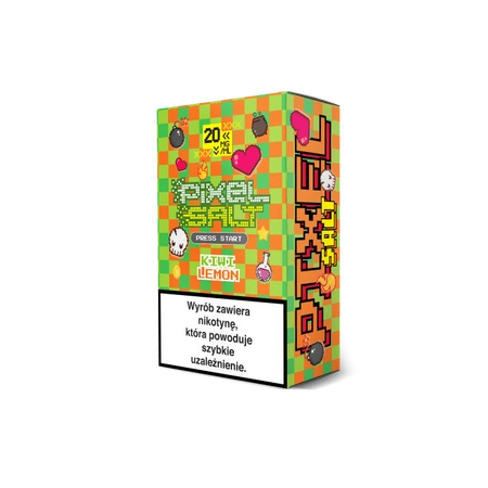 E-Liquid Pixel Salt 10ml - Kiwi Lemon 20mg