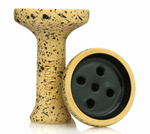 Shisha-Kopf Oblako Mono Black Dark Yellow