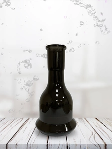 Glass VG Bell with a seam Smoke