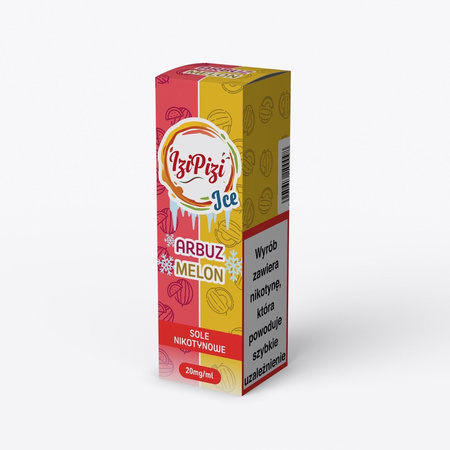 Liquid Izi Pizi Salt 10ml - Arbuz Melon Ice 20mg
