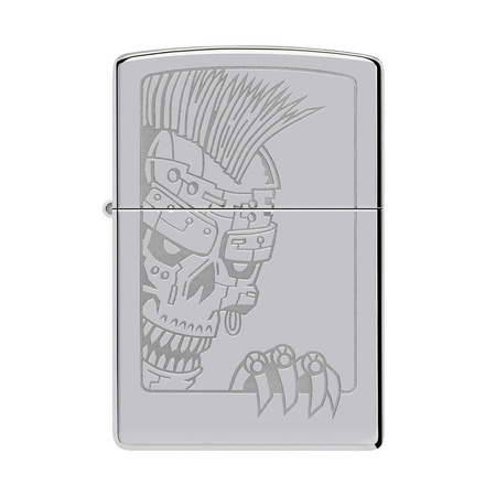 Feuerzeug ZIPPO - MOHAWK SKULL CHROME