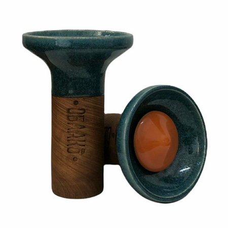 Shisha-Kopf Oblako Flow Orange On Green