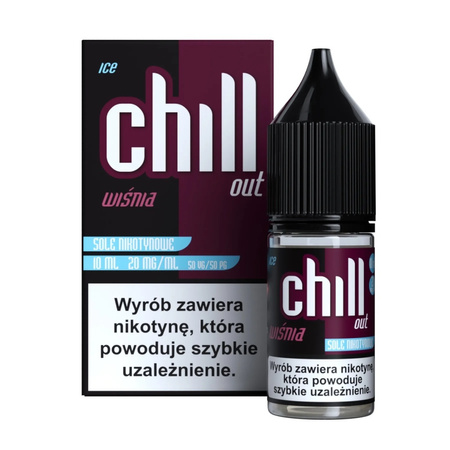 Liquid Chill Out 10ml - Kirsche Ice 20mg