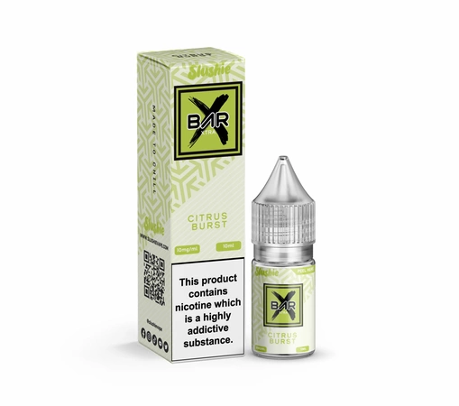 E-liquid Slushie Bar Salt 10ml - Citrus Burst 20mg