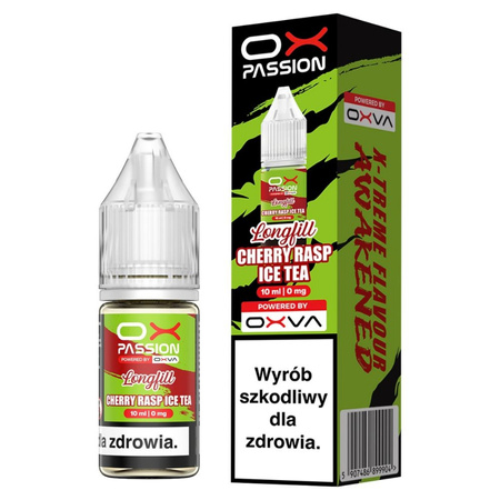 Longfill OX Passion 10ml - Cherry Raspberry Ice Tea