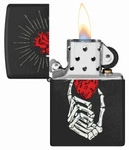 Zapalniczka ZIPPO - LOVE POSITIVITY BLACK MATTE
