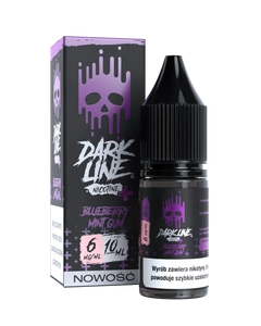 E-liquid Dark Line Nicotine+ 10ml - Blueberry Mint Gum 06mg