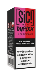 Liquid SIC! NIC 8ml - Strawberry Wild Strawberry 12mg
