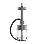 Waterpipe Quasar Arguilé Grey