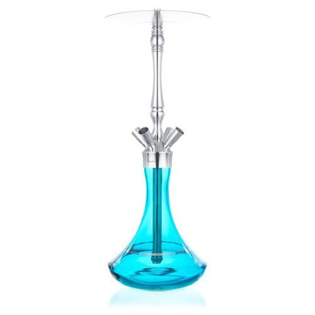 Wasserpfeife Aladin MVP 550 Silver Cyan