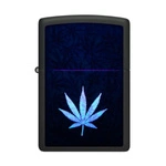 Zapalniczka ZIPPO - CANNABIS DESIGN BLACK MATTE