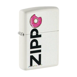 ZIPPO - Pink Donut White Matte