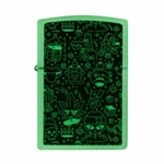Lighter ZIPPO - DOODLE CANNABIS