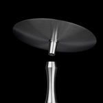 Wasserpfeife Aladin MVP Rocket Silber Schwarz