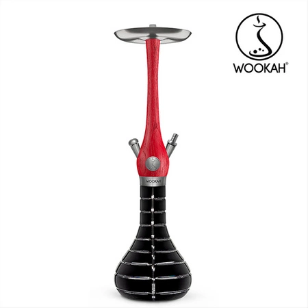 Waterpipe Wookah Mastercut Striped Black Nox Blaze