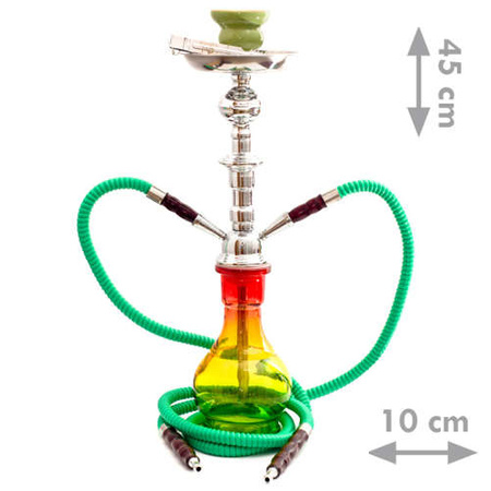 Wasserpfeife Oasis Inas (W.45, 2W. Rasta)