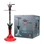 Fajka Wodna Jookah Aluriium Nr. 03 Big Size Black/Red