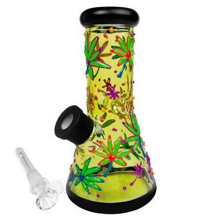 Bongopfeife High Fly (SI) - Glow Yellow (w.20cm)