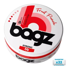 Woreczki Nikotynowe BAGZ Fruit Punch 3/6 STRONG