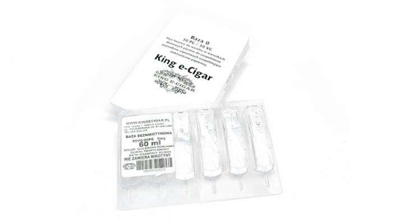 Nikotin frei Basis King e-Cigar 6 x 10ml 50/50 - 0mg