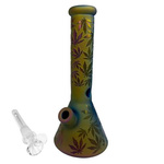 Bongopfeife High Fly (SI) - Opal Leaves (w.32cm)