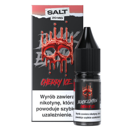 Liquid Dark Line Black Edition Salt 10ml - Cherry Ice 20mg