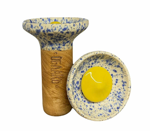 Shisha-Kopf Oblako Flow Yellow On Meteorite