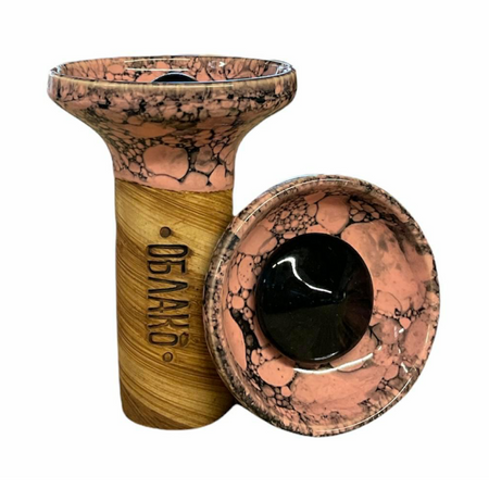 Kopf Oblako Flow - Black on Pink/Black