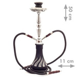 Wasserpfeife Oasis Farida (W.50, 2W. Black)