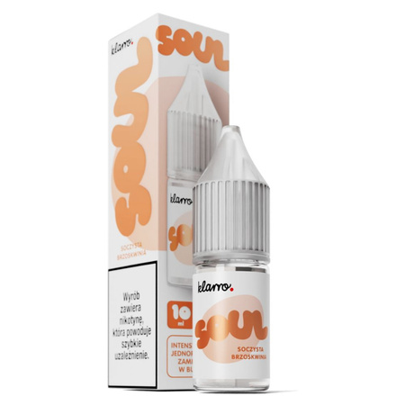 Liquid Klarro Soul Salt 10ml - Saftiger Pfirsich 20mg
