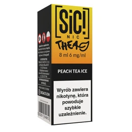 Liquid SIC! NIC 8ml - Peach Tea Ice 6mg