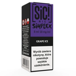 Liquid SIC! NIC 8ml - Grape Ice 18mg