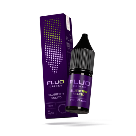 Liquid FLUO Drinks 10ml - Blueberry Mojito 20mg
