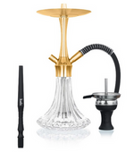 Wasserpfeife Aladin MVP A36 Gold Clear