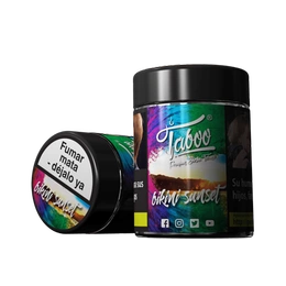 Shisha Tobacco TABOO Bikini Sunset 50g (Bubble gum, Melon)