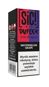 E-Liquid SIC! NIC 8ml - Watermelon Grape 18mg