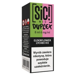 E-Liquid SIC! NIC 8ml - Elderflower Lychee Ice 6mg