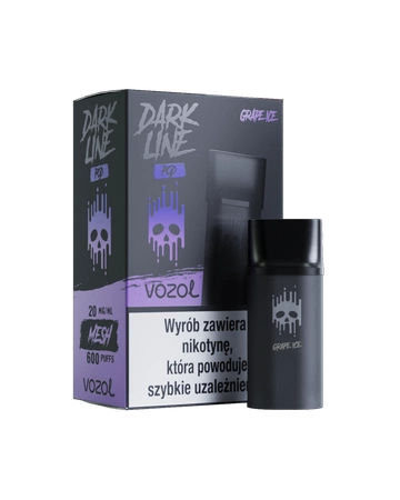 Wkład Dark Line Pod 2ml - Grape Ice 20mg