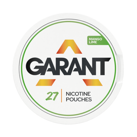10 X Nikotinbeutel GARANT (Grant) Regular - Mango Lime 20mg